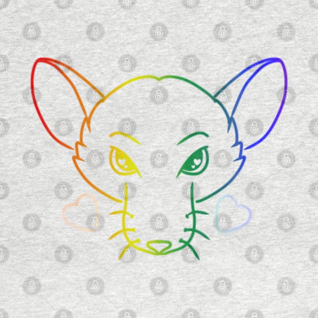 Rad Rat (Rainbow Version) by Rad Rat Studios